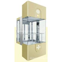 Hsgq-1412-Nizza entworfener panoramischer Aufzug mit Auto-Abdeckungen